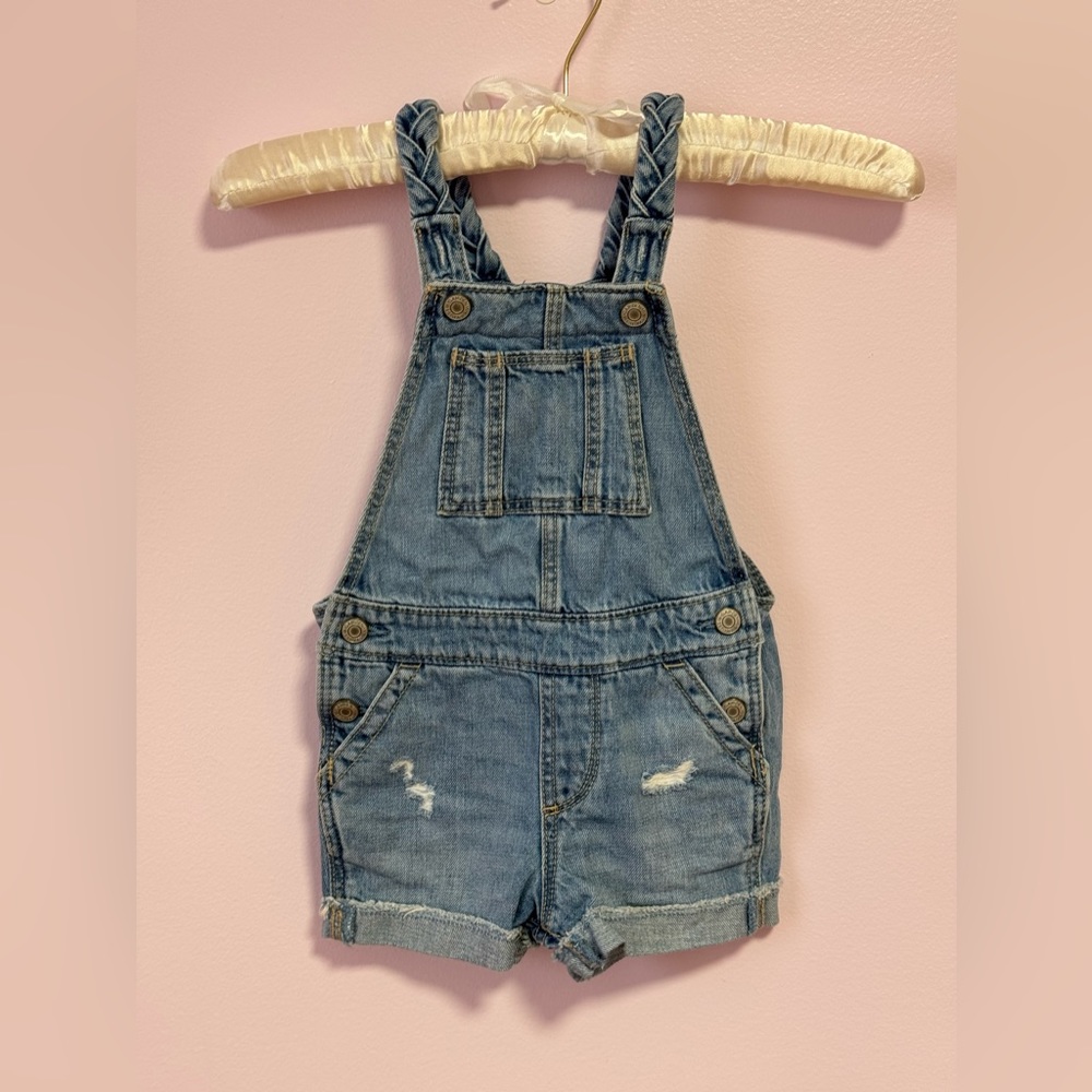 Denim Shortalls